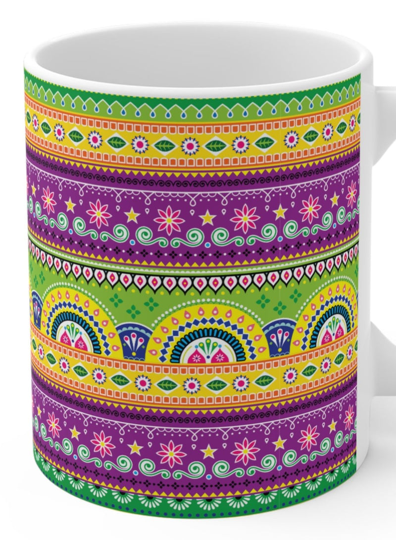 Ceramic Mug - Truck Art Design