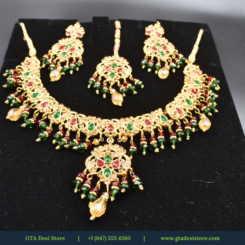 Necklace Set with Earrings