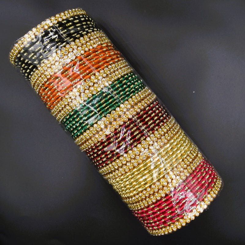 Silk Thread Bangles Size2.2,  2.4 and 2.8