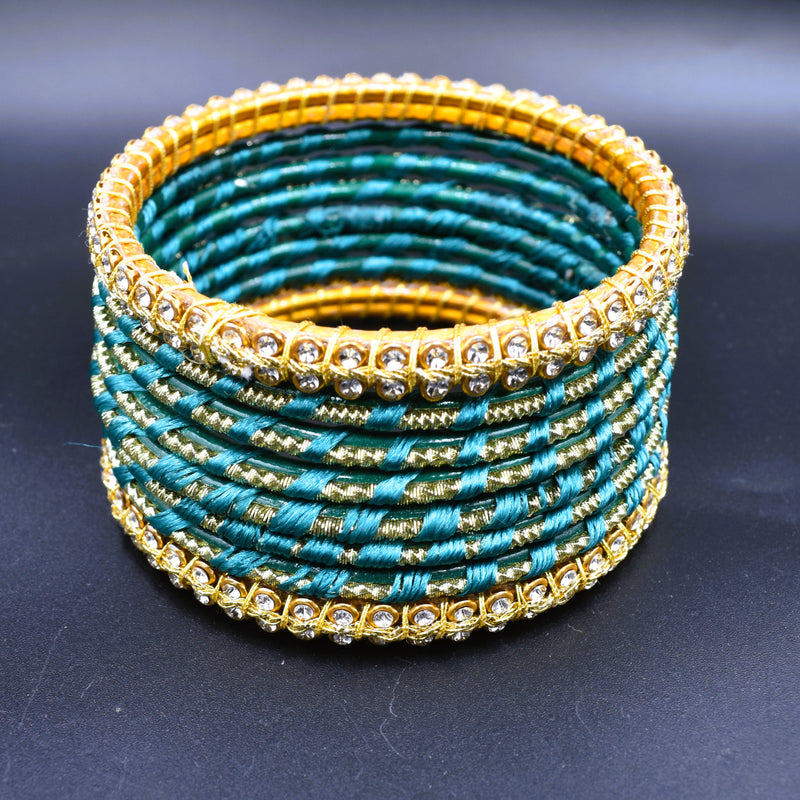 Silk Thread Bangles Size2.2,  2.4 and 2.8