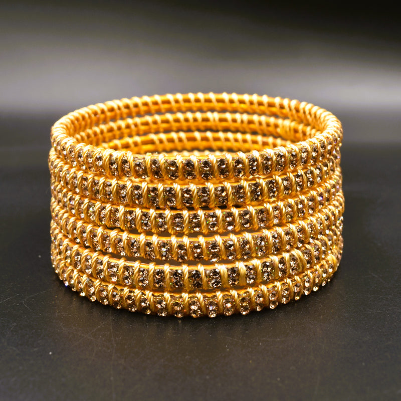 Golden and Silver Bangles For Girls & Woman   Size 2.6,2.8 ; GTA Desi Store