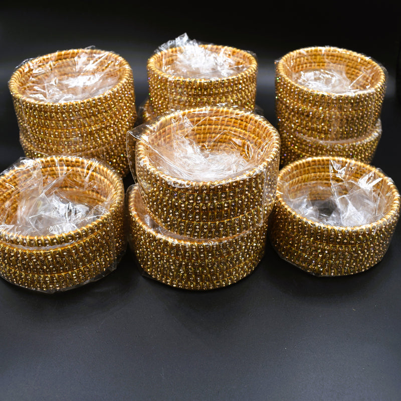 Golden and Silver Bangles For Girls & Woman   Size 2.6,2.8 ; GTA Desi Store