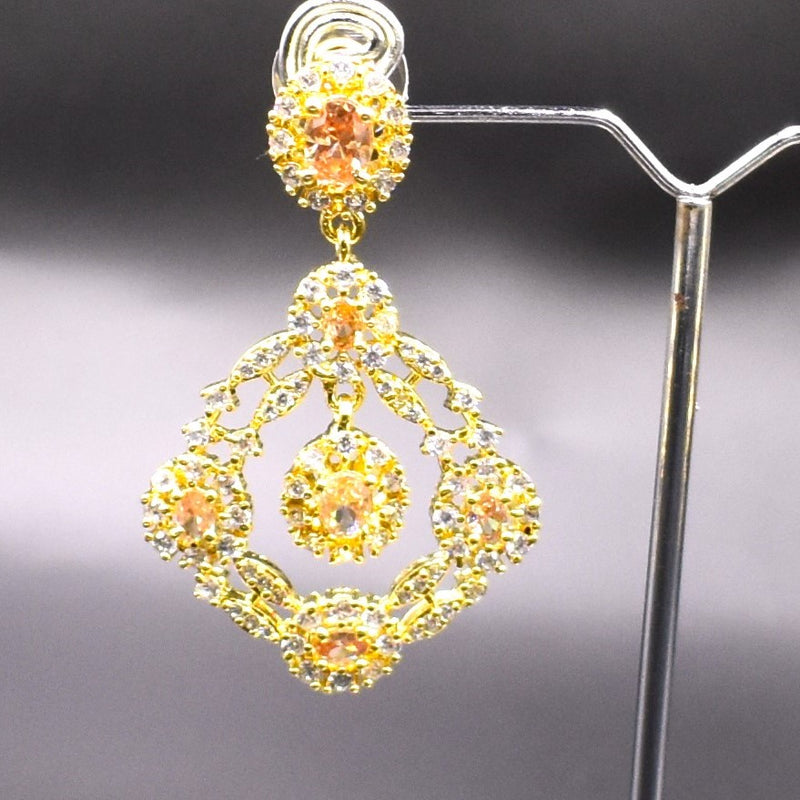 American Diamond  Fashion Jewellery Traditional Earrings