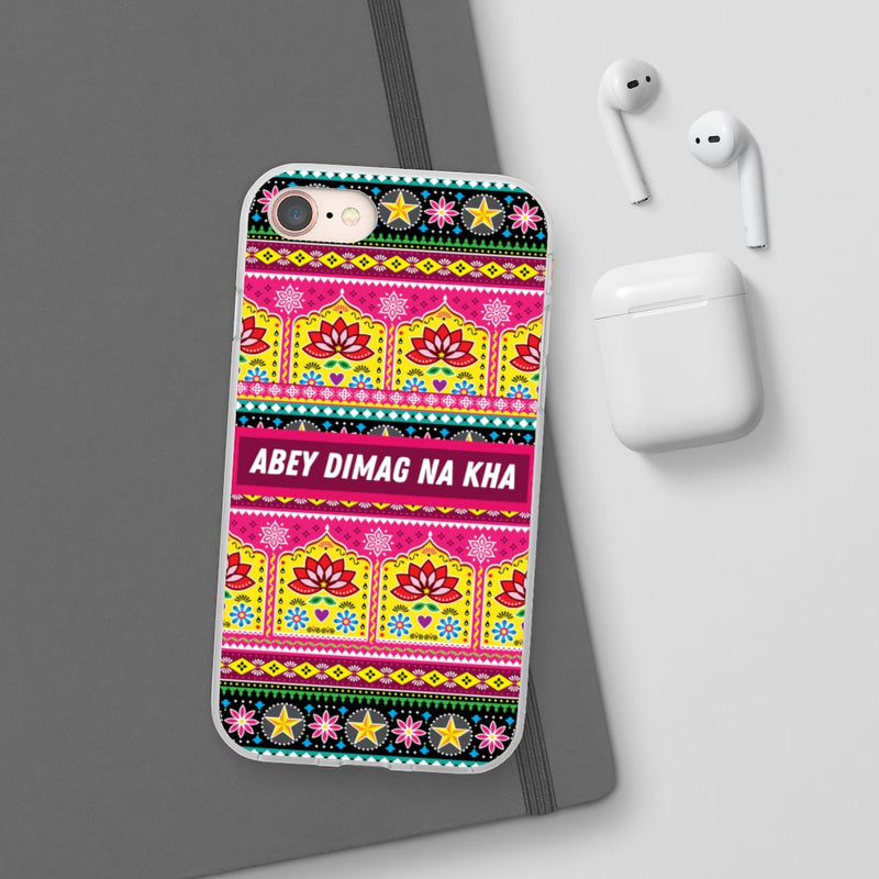Abey Dimag Na Kha Flexi Cases - Phone Case by GTA Desi Store