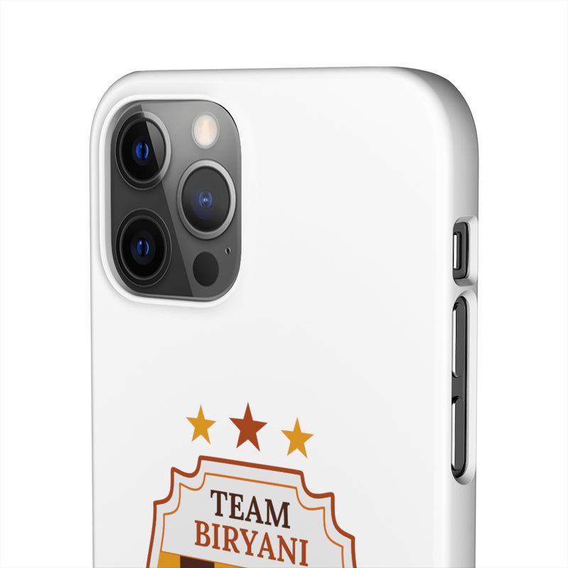 Team Biryani Snap Cases iPhone or Samsung - iPhone 12 Pro / Matte - Phone Case by GTA Desi Store