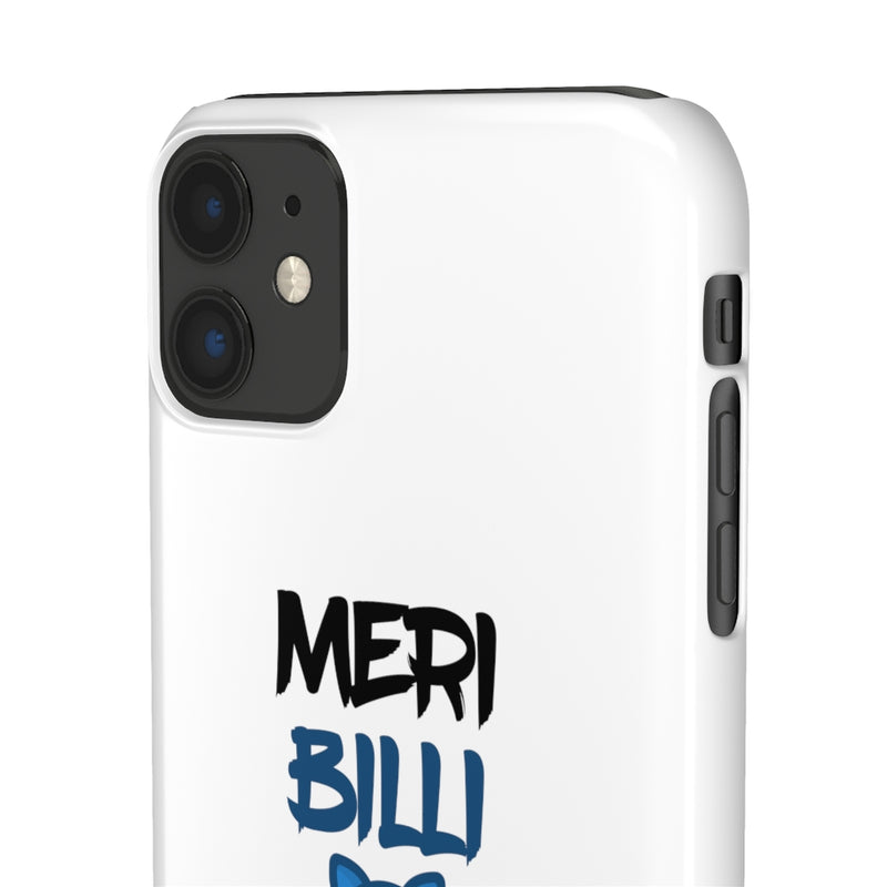 Meri Billi Menu Meow Snap Cases iPhone or Samsung - iPhone 11 / Glossy - Phone Case by GTA Desi Store