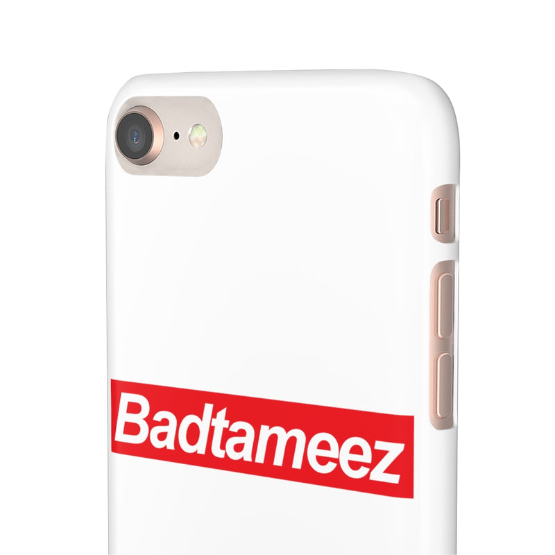 Badtameez Snap Cases iPhone or Samsung - iPhone 8 / Glossy - Phone Case by GTA Desi Store