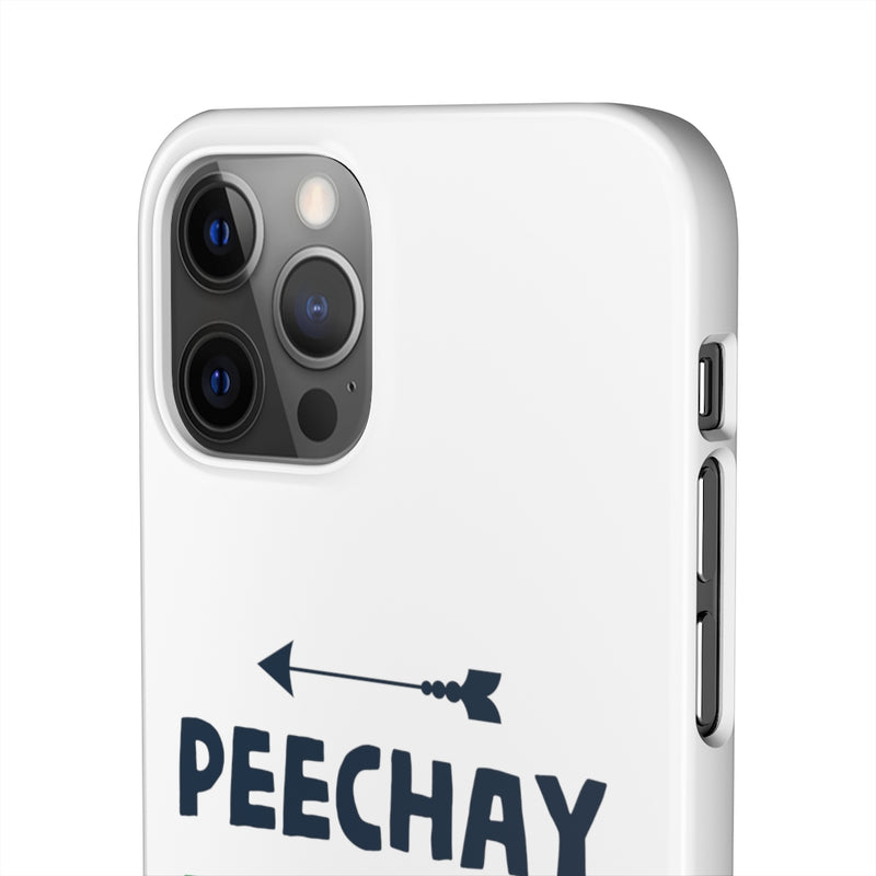 Peechay Dekho Peechay Snap Cases iPhone or Samsung - iPhone 12 Pro / Glossy - Phone Case by GTA Desi Store