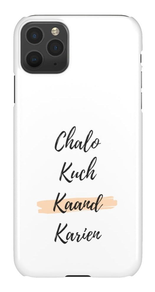 Chalo Kuch Kaand Karien Snap Cases iPhone or Samsung - Phone Case by GTA Desi Store