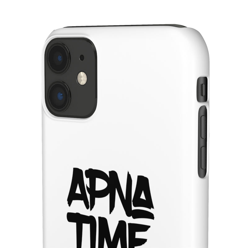 Apna Time Aayega Snap Cases iPhone or Samsung - iPhone 11 / Matte - Phone Case by GTA Desi Store