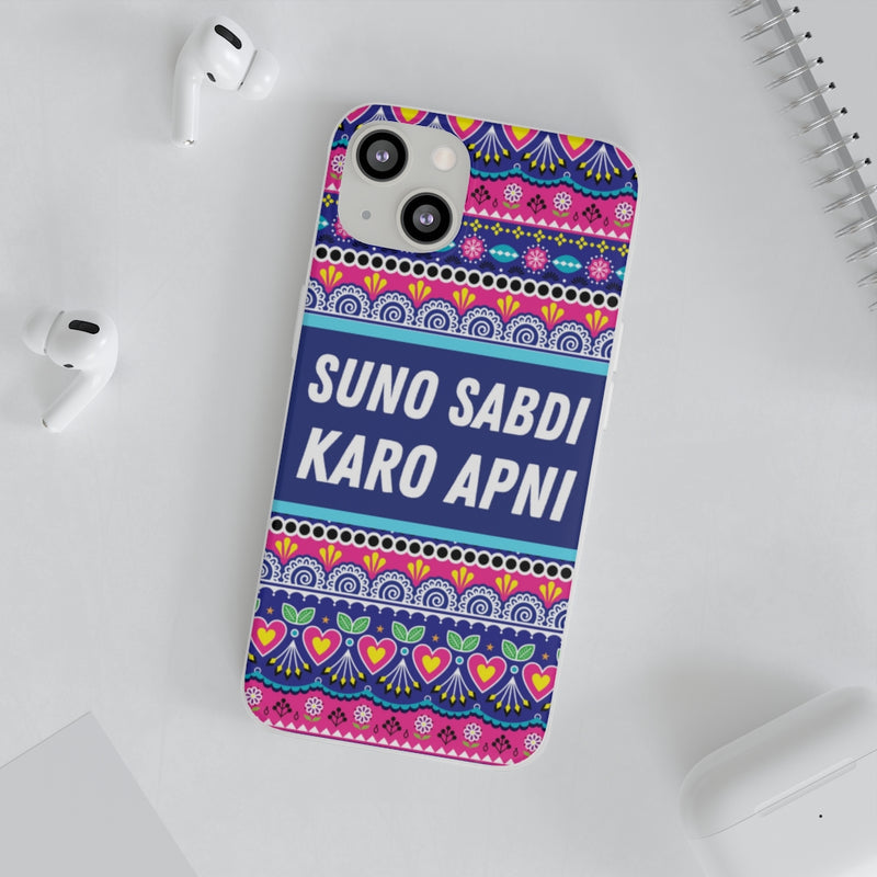 suno sabdi karo apni Flexi Cases - Phone Case by GTA Desi Store