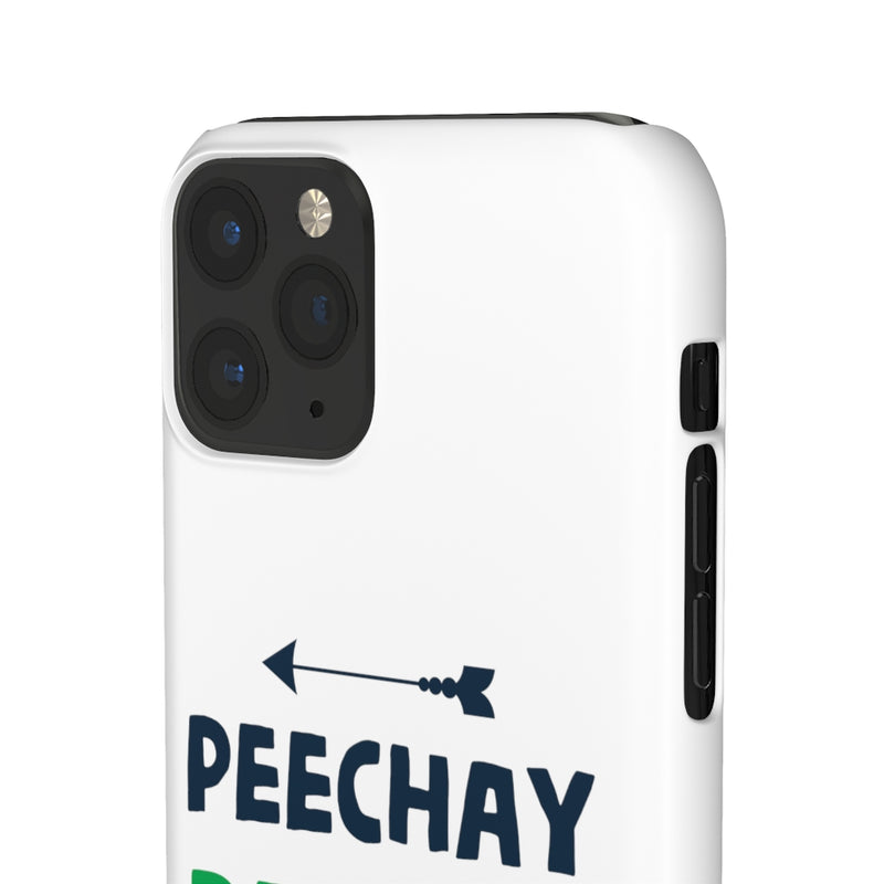 Peechay Dekho Peechay Snap Cases iPhone or Samsung - iPhone 11 Pro / Matte - Phone Case by GTA Desi Store