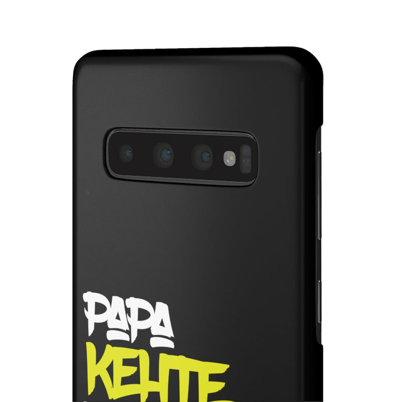 Papa Kehte Hain Bara Naam Karegi Snap Cases iPhone or Samsung - Samsung Galaxy S10 / Glossy - Phone Case by GTA Desi Store