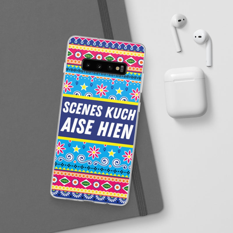 scenes kuch aise hien Flexi Cases - Phone Case by GTA Desi Store