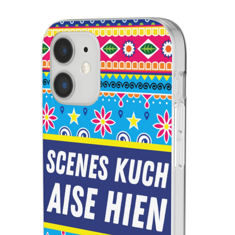 scenes kuch aise hien Flexi Cases - Phone Case by GTA Desi Store