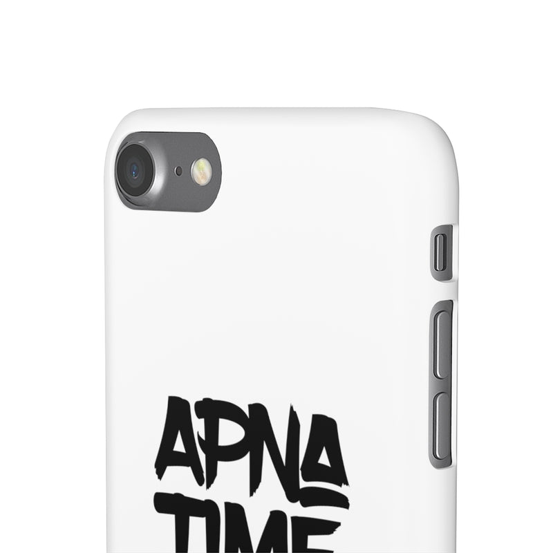 Apna Time Aayega Snap Cases iPhone or Samsung - iPhone 7 / Matte - Phone Case by GTA Desi Store