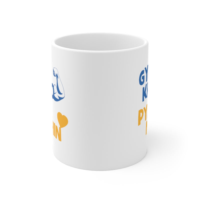 Gym Karo Pyar Nahin Ceramic Mugs (11oz\15oz\20oz) - Mug by GTA Desi Store