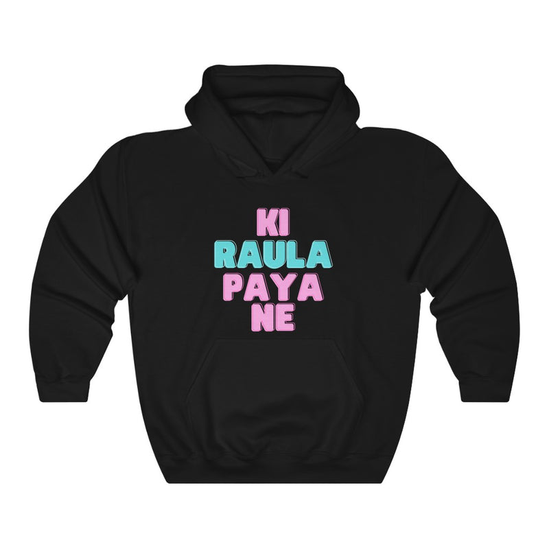 Ki Raula Paya Unisex Heavy Blend™ Hooded Sweatshirt - Black / S - Hoodie by GTA Desi Store