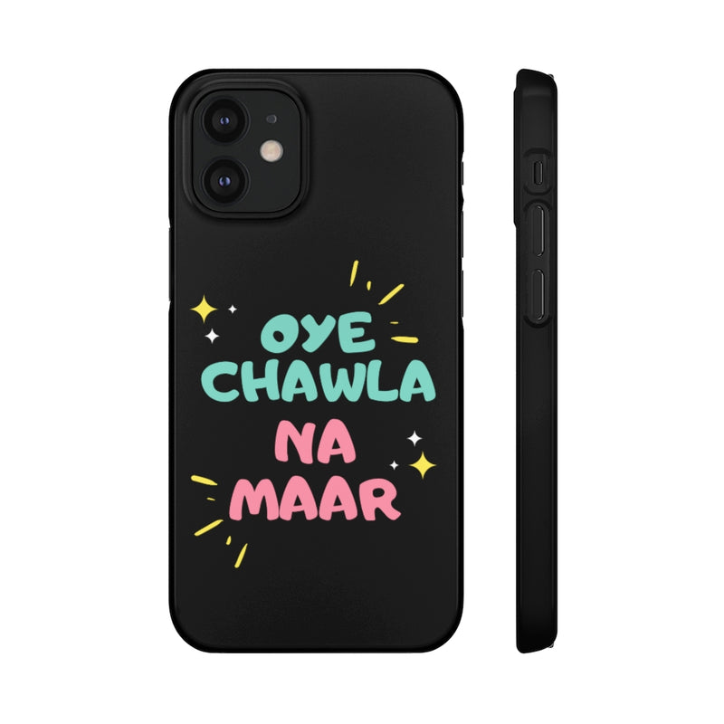 Oye Chawla Na Maar Youth Snap Cases iPhone or Samsung - Phone Case by GTA Desi Store