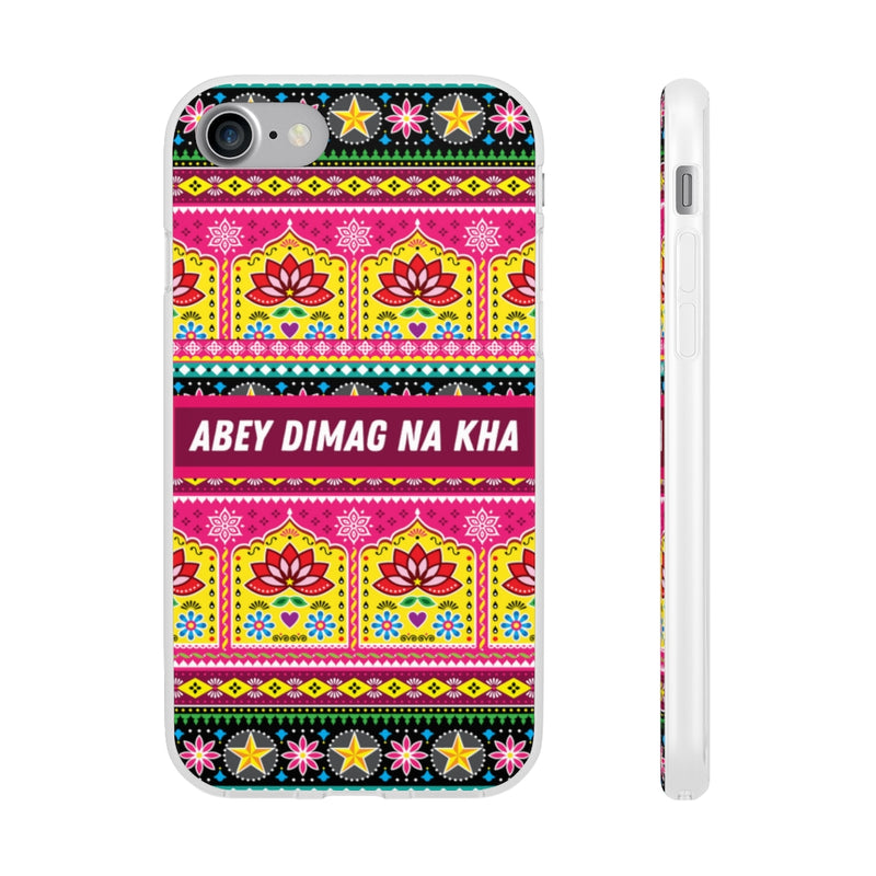 Abey Dimag Na Kha Flexi Cases - iPhone 7 with gift packaging - Phone Case by GTA Desi Store