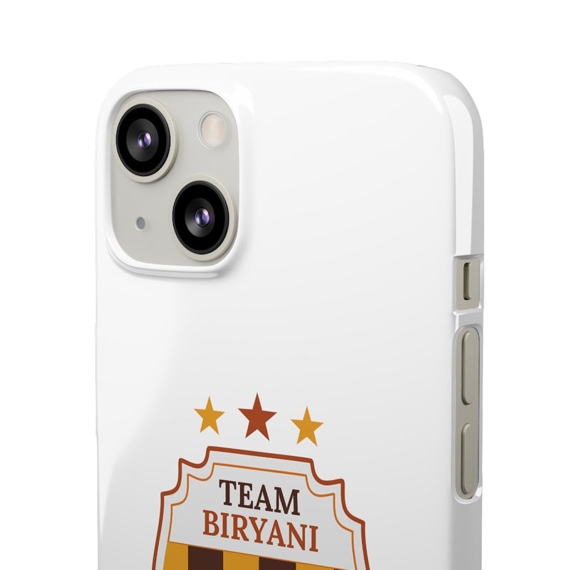 Team Biryani Snap Cases iPhone or Samsung - iPhone 13 / Glossy - Phone Case by GTA Desi Store