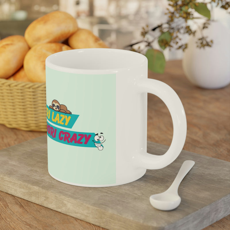 THORI LAZY THORI CRAZY Ceramic Mugs (11oz)
