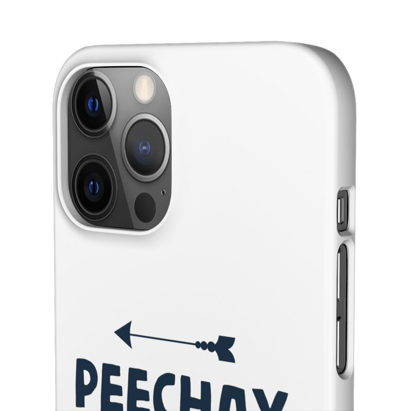 Peechay Dekho Peechay Snap Cases iPhone or Samsung - iPhone 12 Pro Max / Matte - Phone Case by GTA Desi Store