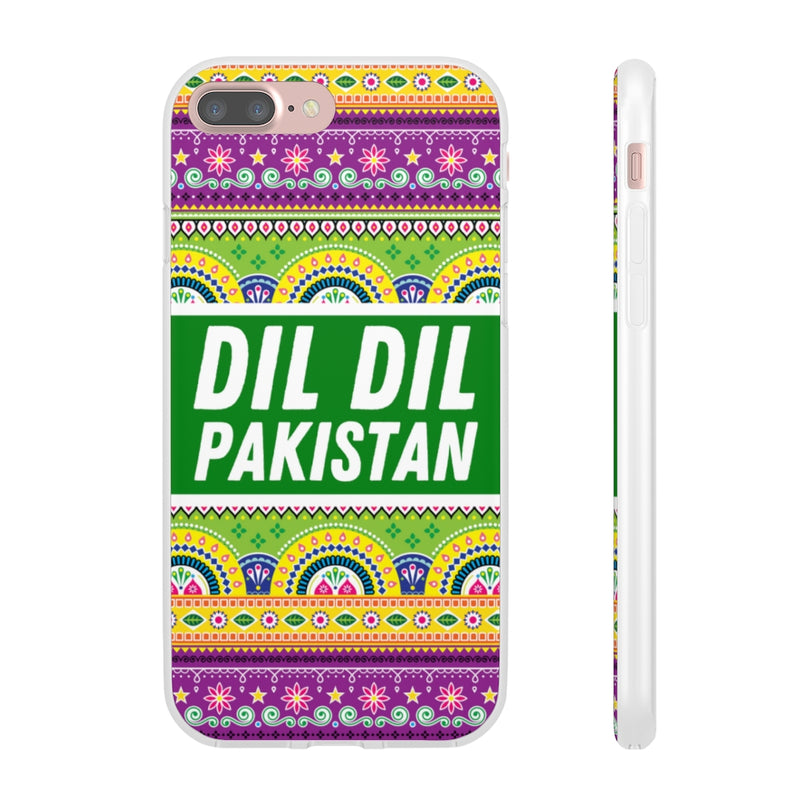 Dil Dil Pakistan Flexi Cases - iPhone 7 Plus - Phone Case by GTA Desi Store