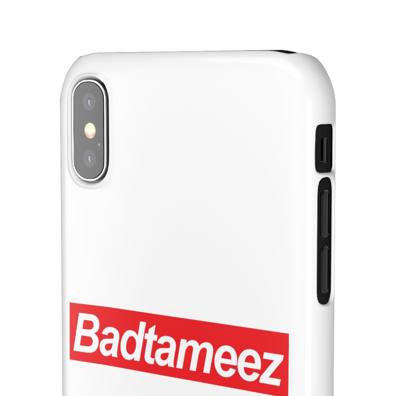 Badtameez Snap Cases iPhone or Samsung - iPhone XS MAX / Glossy - Phone Case by GTA Desi Store