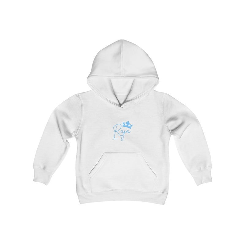 Raja Youth Heavy Blend Hooded Sweatshirt - White / XS - Kids clothes by GTA Desi Store