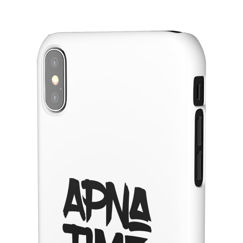 Apna Time Aayega Snap Cases iPhone or Samsung - iPhone XS MAX / Matte - Phone Case by GTA Desi Store