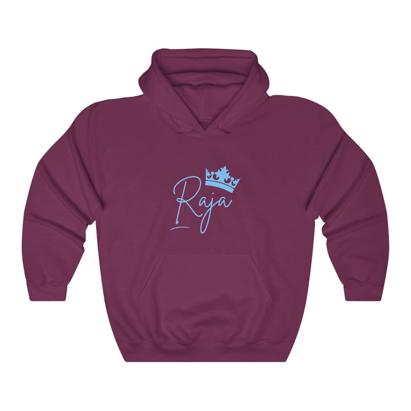 Raja Unisex Heavy Blend™ Hooded Sweatshirt - Maroon / S - Hoodie by GTA Desi Store