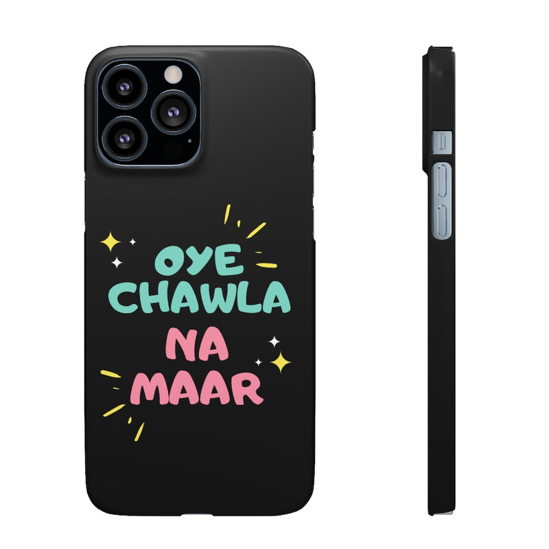 Oye Chawla Na Maar Youth Snap Cases iPhone or Samsung - Phone Case by GTA Desi Store