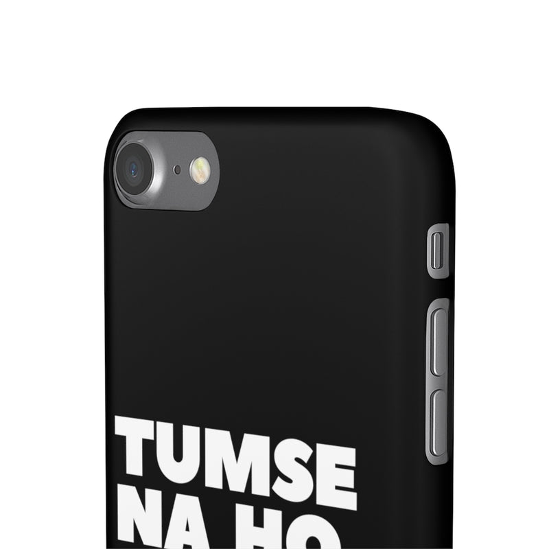 Tumse Na Ho Payega Snap Cases iPhone or Samsung - iPhone 7 / Matte - Phone Case by GTA Desi Store
