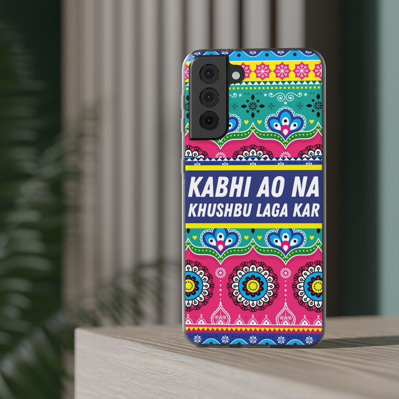 Kabhi Ao Na Khushbu Laga Kar Flexi Cases - Phone Case by GTA Desi Store