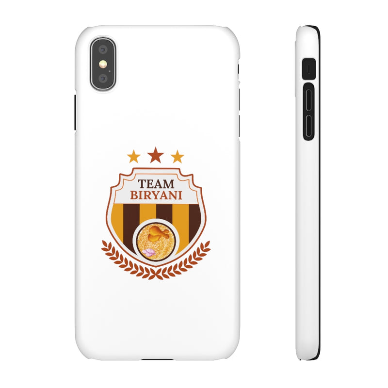 Team Biryani Snap Cases iPhone or Samsung - Phone Case by GTA Desi Store