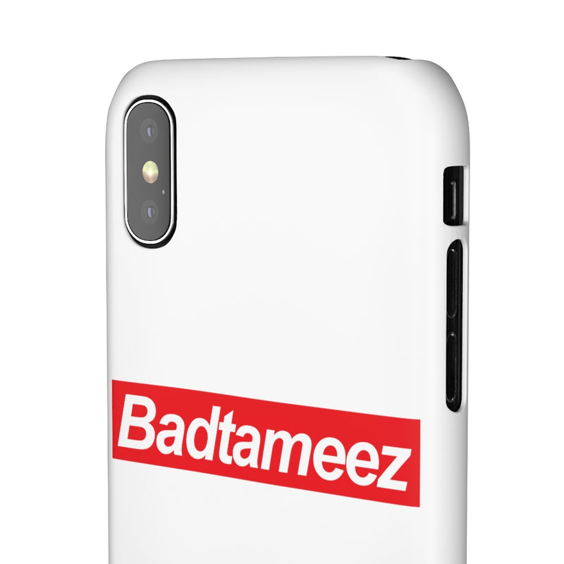 Badtameez Snap Cases iPhone or Samsung - iPhone X / Matte - Phone Case by GTA Desi Store