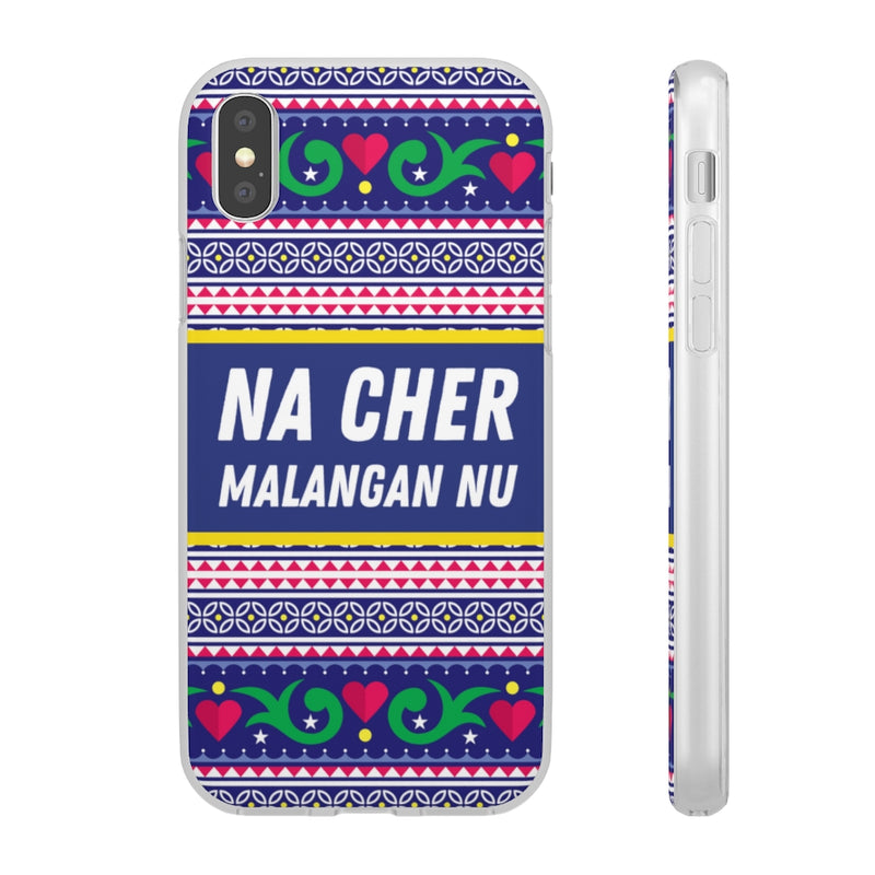 Na Cher Malangan Nu Flexi Cases - iPhone XS with gift packaging - Phone Case by GTA Desi Store