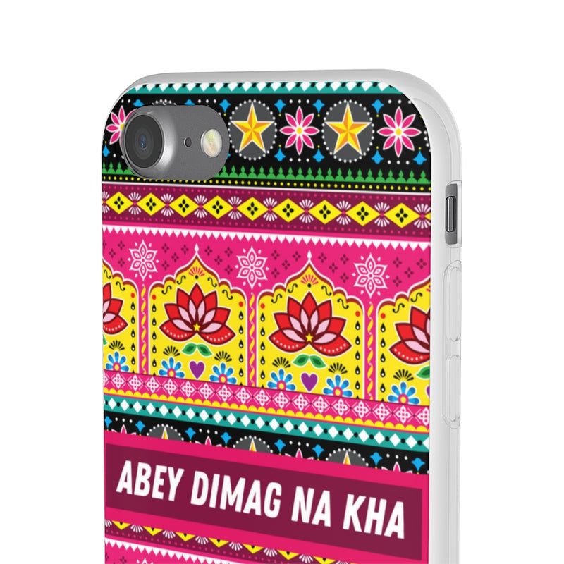 Abey Dimag Na Kha Flexi Cases - Phone Case by GTA Desi Store
