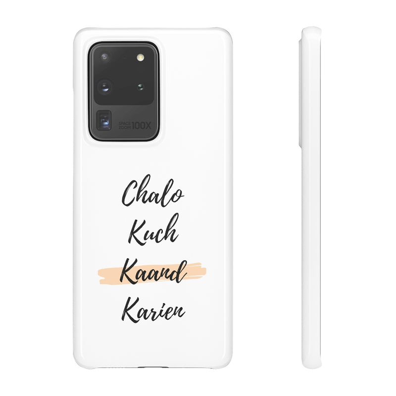 Chalo Kuch Kaand Karien Snap Cases iPhone or Samsung - Phone Case by GTA Desi Store