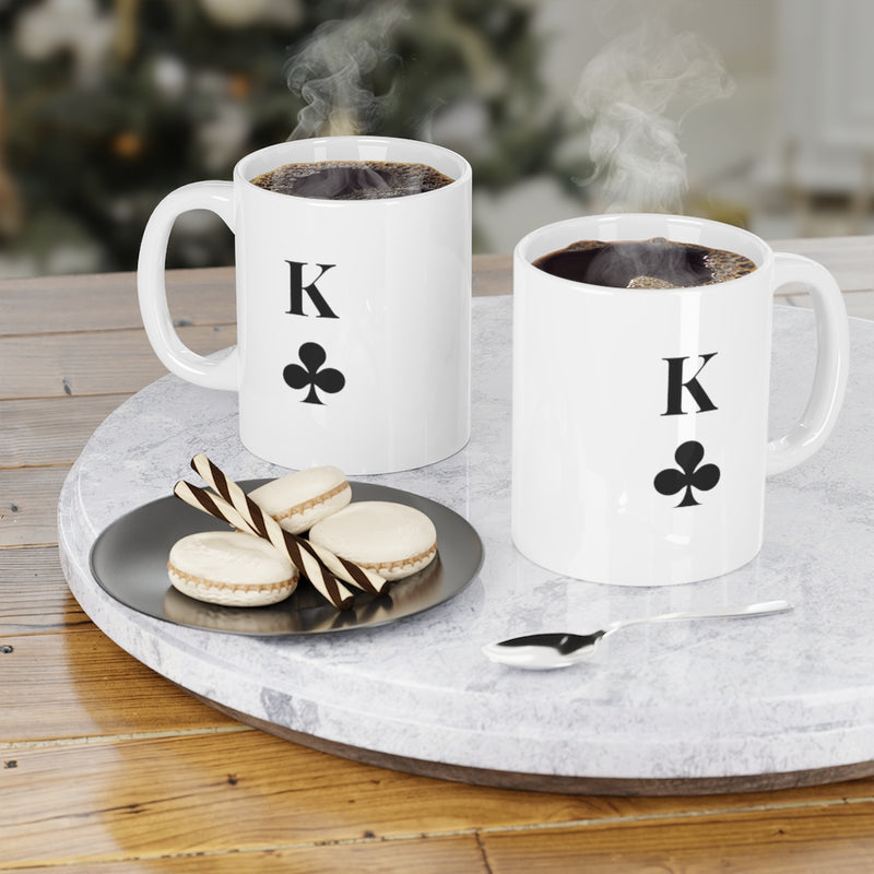 King of Clubs Ceramic Mugs (11oz\15oz\20oz) - Mug by GTA Desi Store