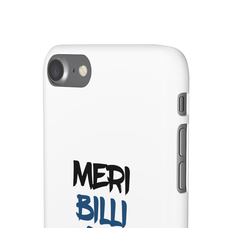 Meri Billi Menu Meow Snap Cases iPhone or Samsung - iPhone 7 / Matte - Phone Case by GTA Desi Store
