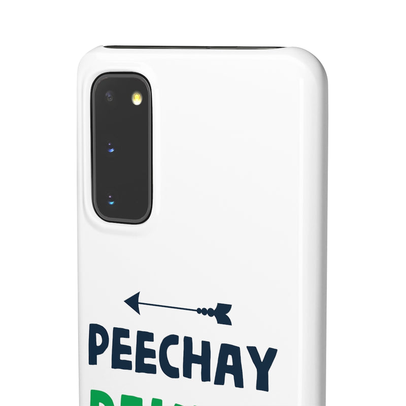 Peechay Dekho Peechay Snap Cases iPhone or Samsung - Samsung Galaxy S20 / Glossy - Phone Case by GTA Desi Store