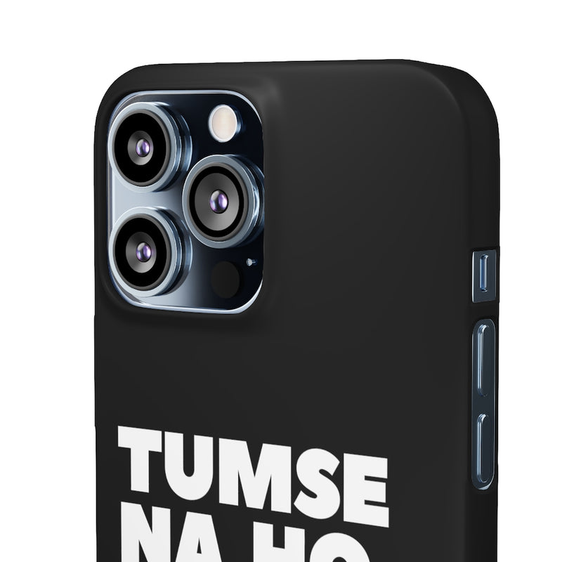 Tumse Na Ho Payega Snap Cases iPhone or Samsung - iPhone 13 Pro Max / Matte - Phone Case by GTA Desi Store