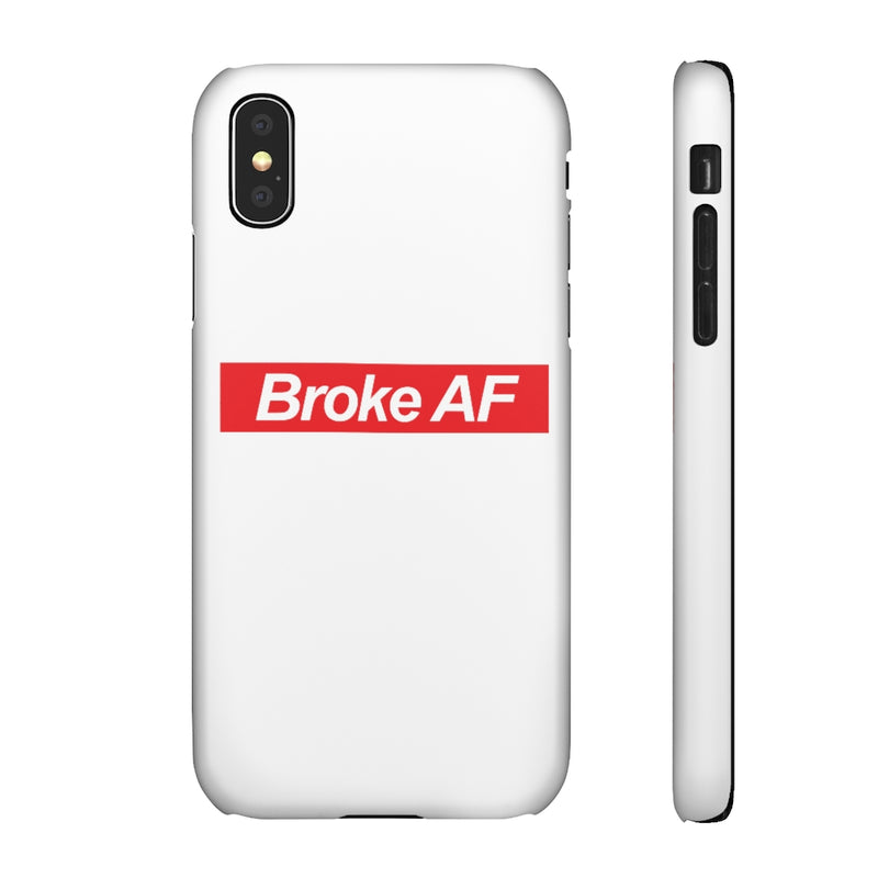 Broke AF Snap Cases iPhone or Samsung - Phone Case by GTA Desi Store