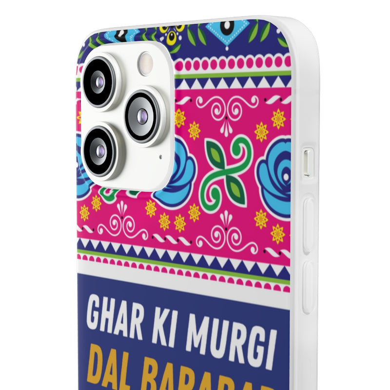 Ghar Ki Murgi Dal Barabar Flexi Cases - Phone Case by GTA Desi Store