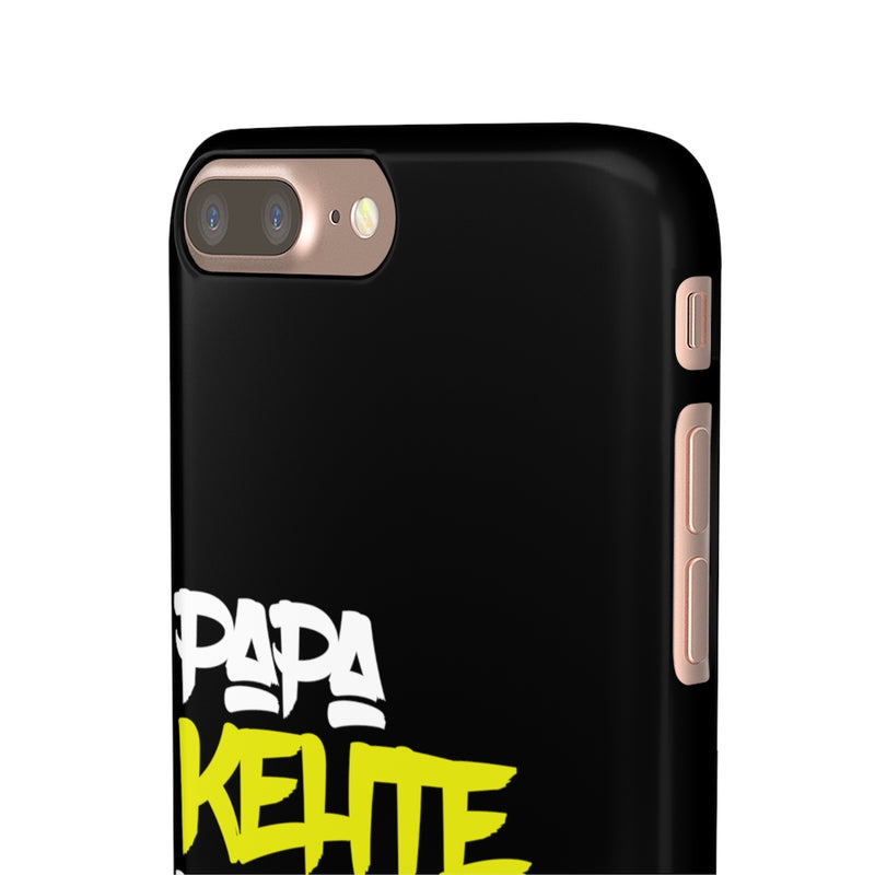 Papa Kehte Hain Bara Naam Karega Snap Cases iPhone or Samsung - iPhone 7 Plus / Glossy - Phone Case by GTA Desi Store