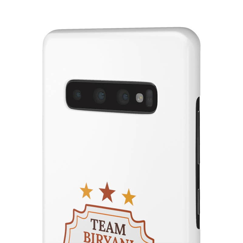 Team Biryani Snap Cases iPhone or Samsung - Phone Case by GTA Desi Store