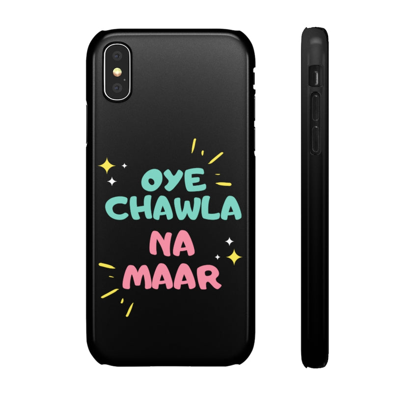 Oye Chawla Na Maar Youth Snap Cases iPhone or Samsung - iPhone X / Glossy - Phone Case by GTA Desi Store
