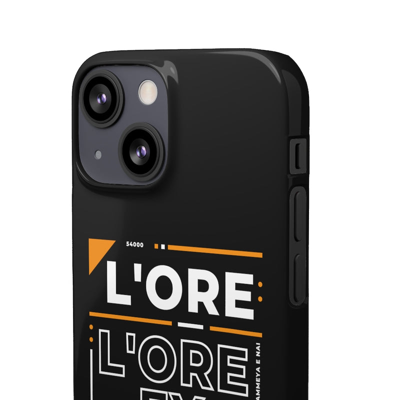 L'ore L'ore Ey Andey Wala Burger Jammeya E Nai Snap Cases iPhone or Samsung - iPhone 13 Mini / Glossy - Phone Case by GTA Desi Store